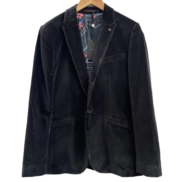 Ted Baker London Other - Ted Baker Galway Velvet Blazer Ted Size 4 (US Size 40)